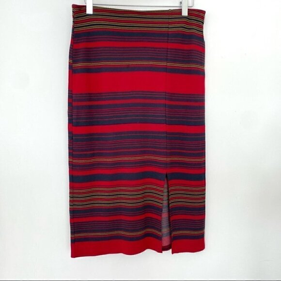 Abercrombie & Fitch midi skirt in a stretch knit - Picture 1 of 10